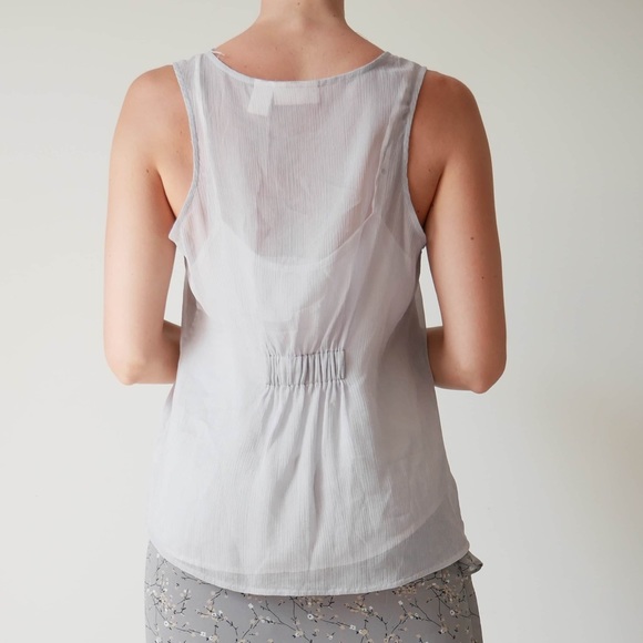 DKNY Jeans sheer tank top - Picture 3 of 3